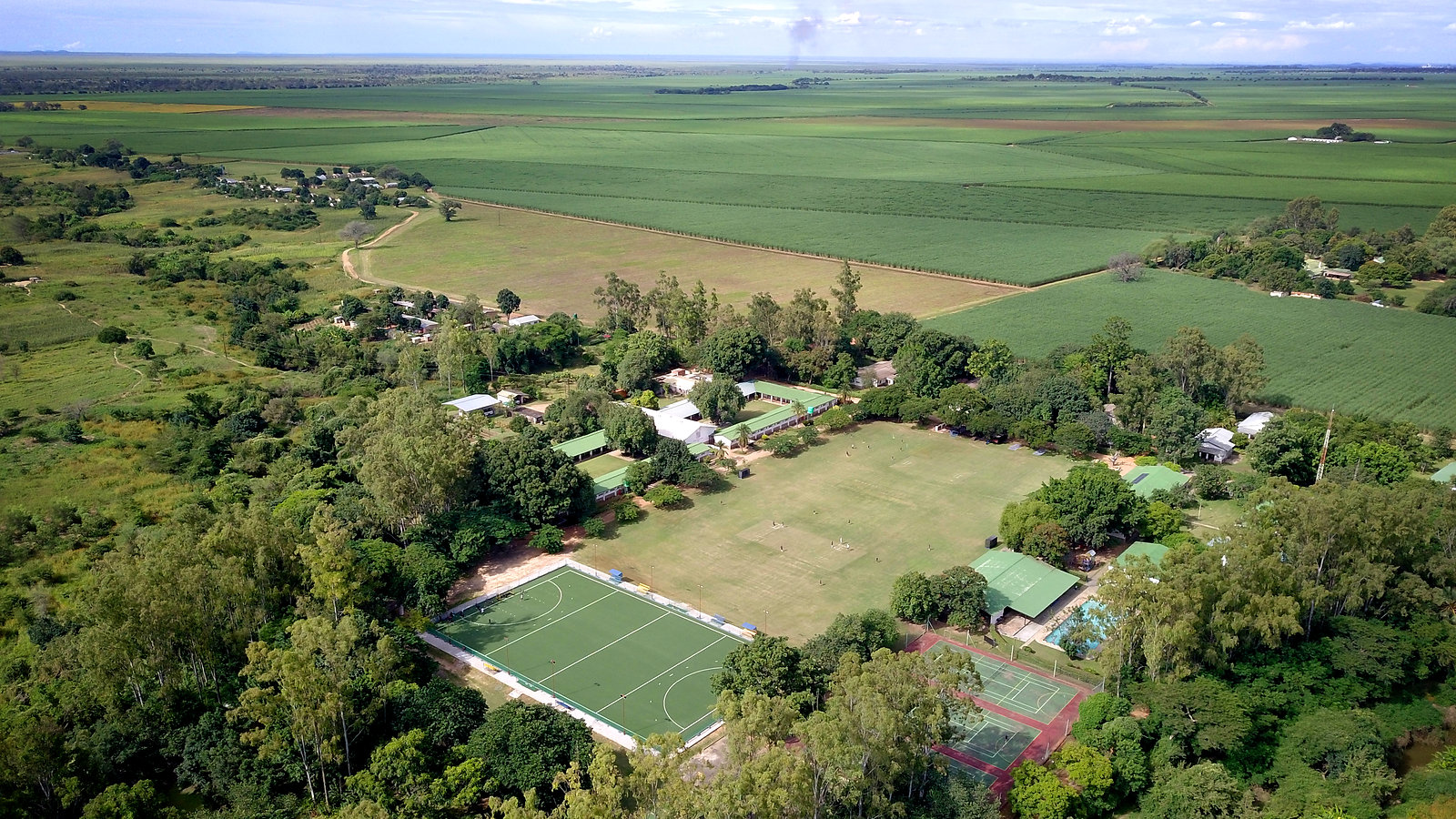Aerial view of Musikili Primary School